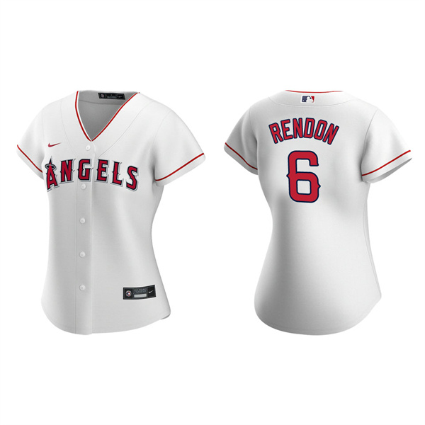 Women's Anthony Rendon Los Angeles Angels White Replica Jersey