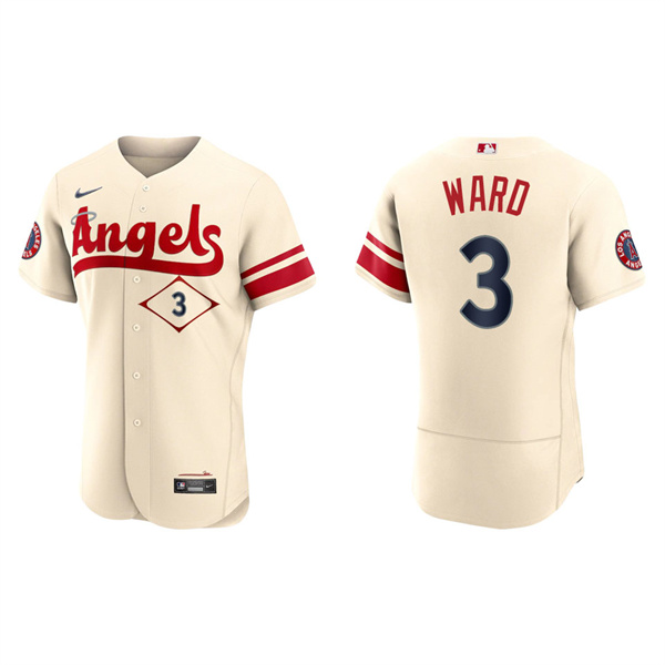Men's Taylor Ward Angels Cream 2022 City Connect Authentic Team Jersey