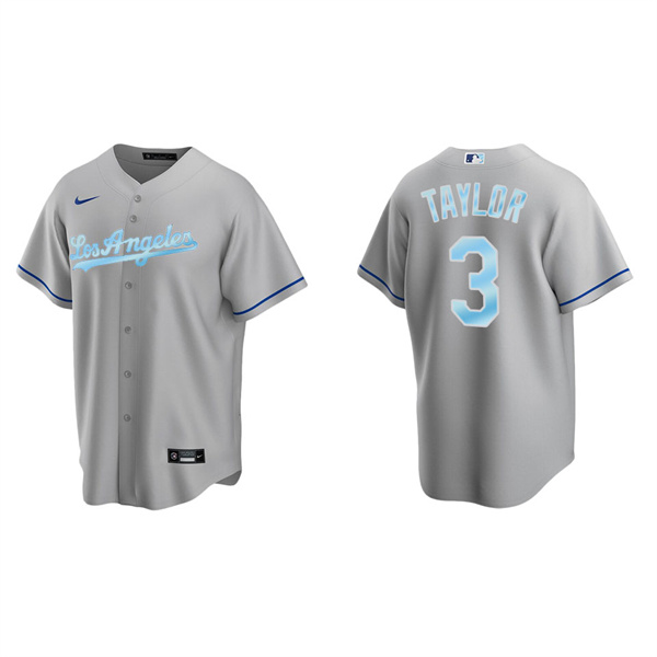 Men's Chris Taylor Los Angeles Dodgers Father's Day Gift Replica Jersey