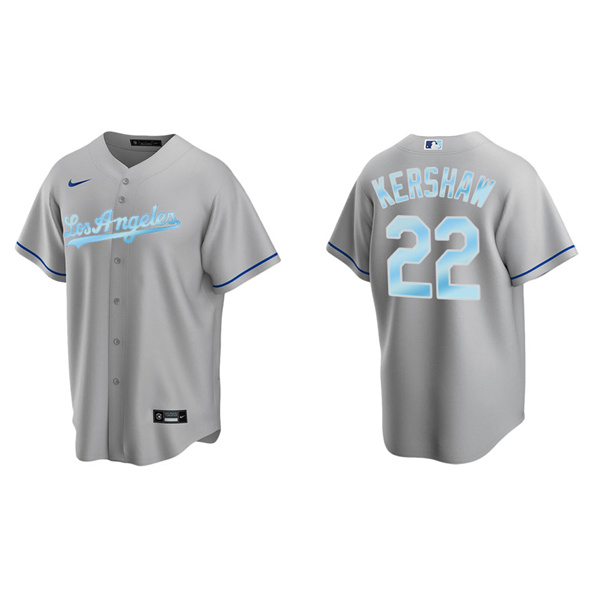 Men's Clayton Kershaw Los Angeles Dodgers Father's Day Gift Replica Jersey