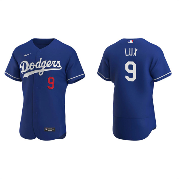 Men's Los Angeles Dodgers Gavin Lux Royal Authentic Alternate Jersey