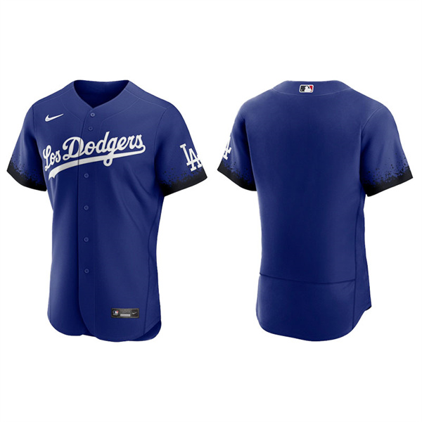 Men's Los Angeles Dodgers Royal 2021 City Connect Authentic Jersey