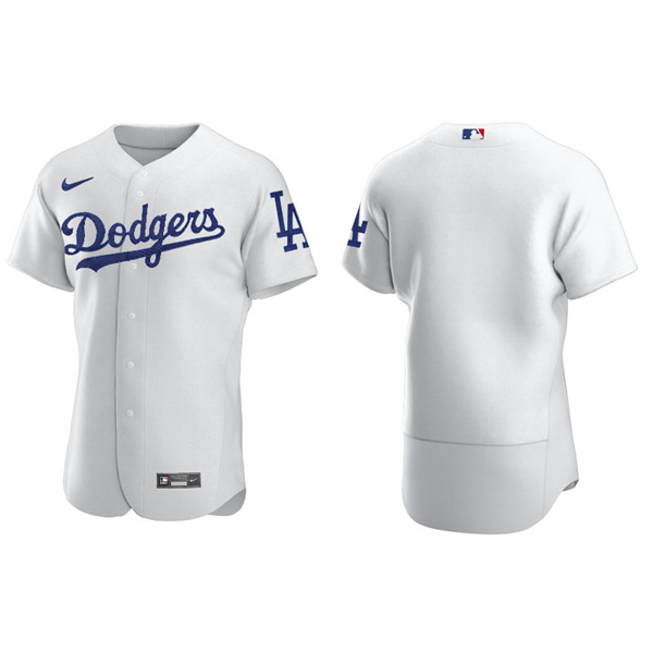 Men's Los Angeles Dodgers White Authentic Home Jersey