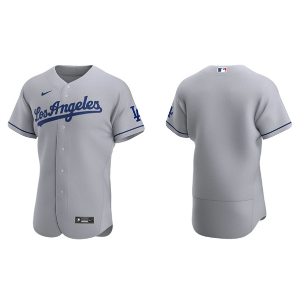 Men's Los Angeles Dodgers Gray Authentic Road Jersey