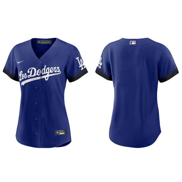 Women's Los Angeles Dodgers Royal 2021 City Connect Replica Jersey