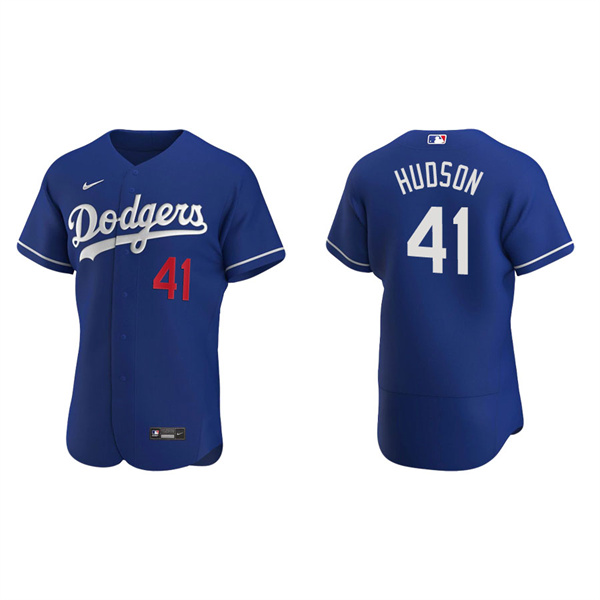 Men's Daniel Hudson Los Angeles Dodgers Royal Authentic Alternate Jersey