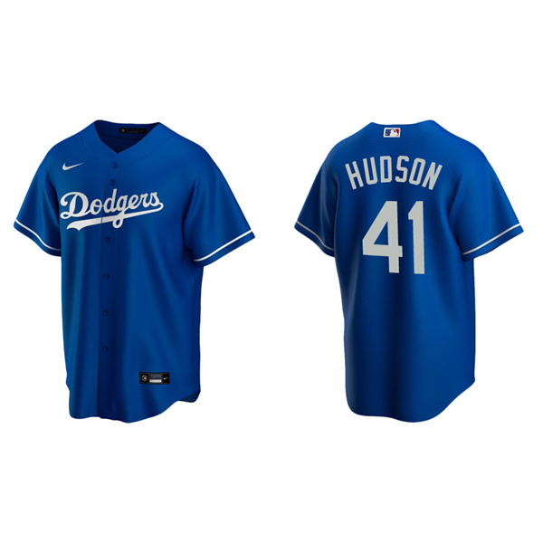 Men's Daniel Hudson Los Angeles Dodgers Royal Replica Alternate Jersey