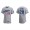 Men's Los Angeles Dodgers Andrew Heaney Gray Authentic Road Jersey