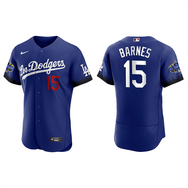 Men's Los Angeles Dodgers Austin Barnes Royal 2022 MLB All-Star City Connect Jersey