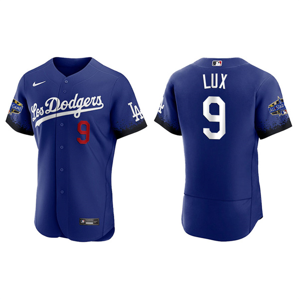 Men's Los Angeles Dodgers Gavin Lux Royal 2022 MLB All-Star City Connect Jersey