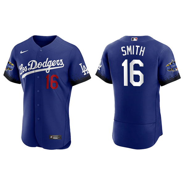 Men's Los Angeles Dodgers Will Smith Royal 2022 MLB All-Star City Connect Jersey