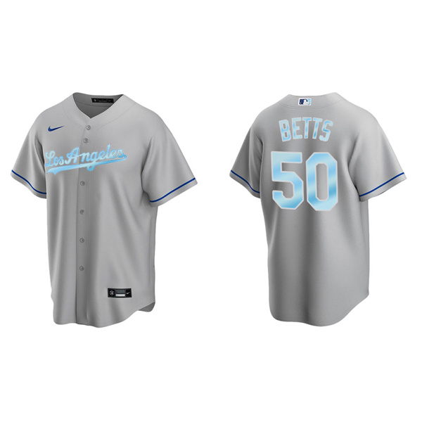 Men's Mookie Betts Los Angeles Dodgers Father's Day Gift Replica Jersey