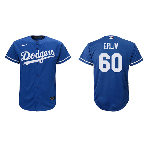Youth Robbie Erlin Los Angeles Dodgers Royal Replica Alternate Jersey