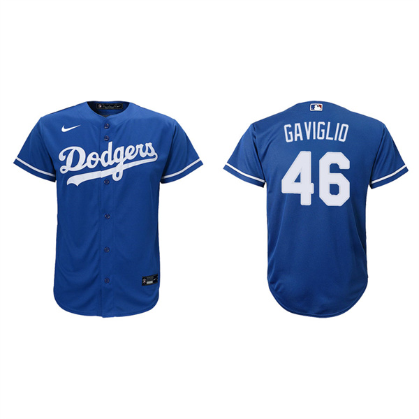 Youth Sam Gaviglio Los Angeles Dodgers Royal Replica Alternate Jersey