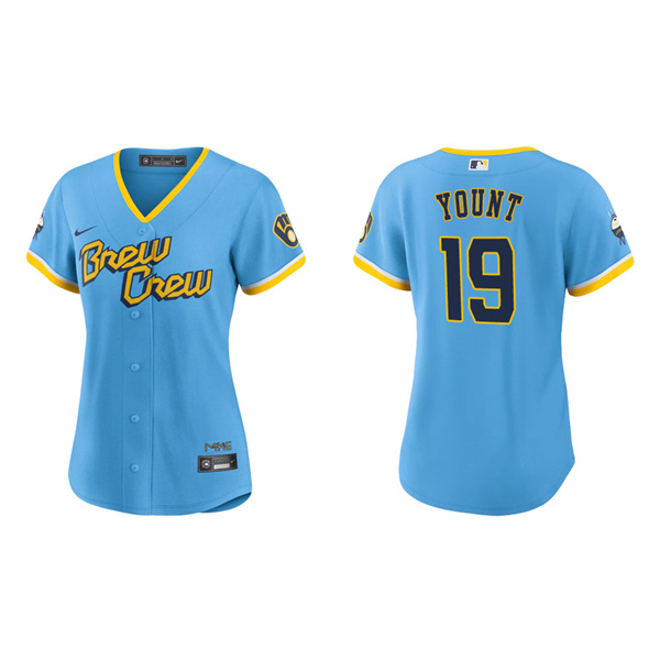 Women's Robin Yount Brewers City Connect Replica Jersey