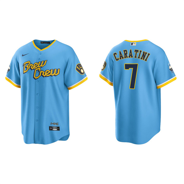 Men's Victor Caratini Brewers City Connect Replica Jersey