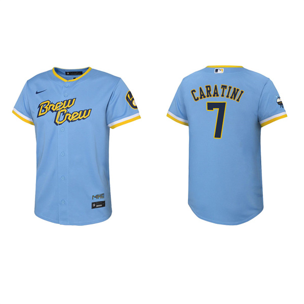 Youth Victor Caratini Brewers City Connect Replica Jersey