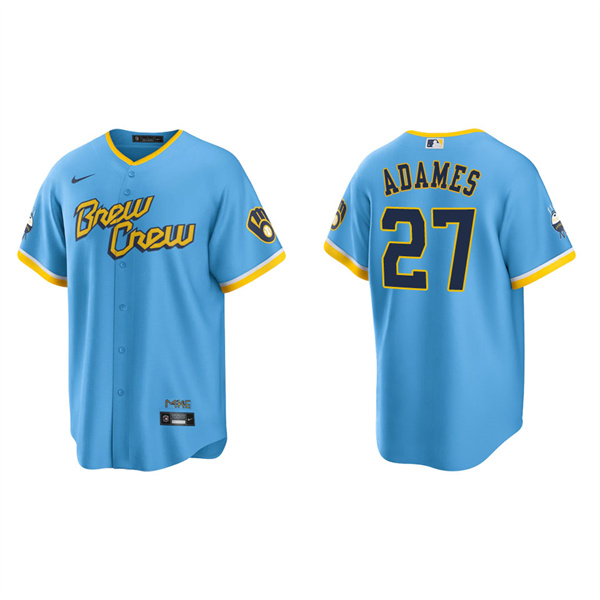 Men's Willy Adames Brewers City Connect Replica Jersey