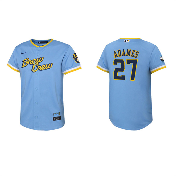Youth Willy Adames Brewers City Connect Replica Jersey