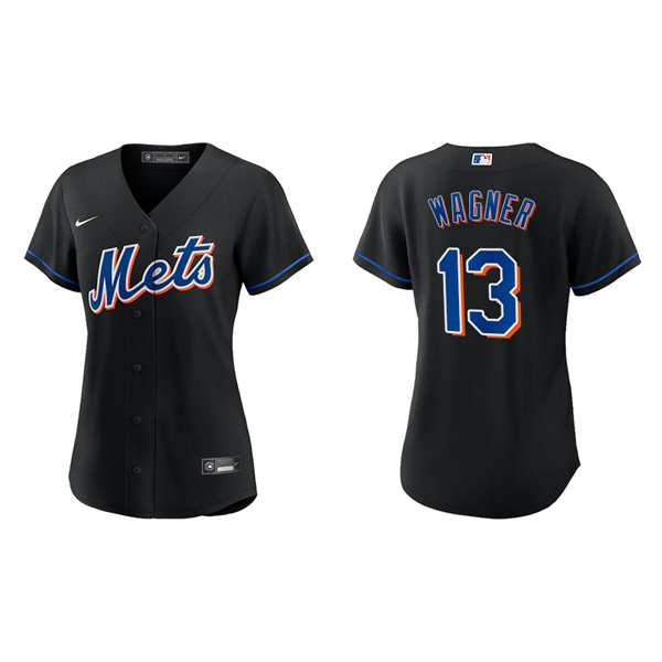 Women's Billy Wagner New York Mets Nike Black Alternate Replica Jersey