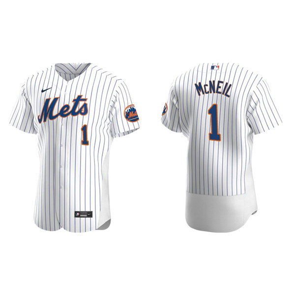Men's Jeff McNeil New York Mets White Authentic Home Jersey