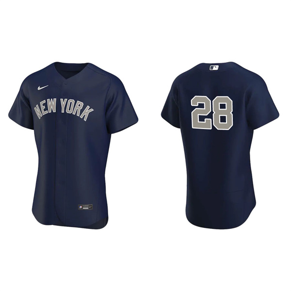Men's Corey Kluber New York Yankees Nike Navy Alternate Authentic Jersey
