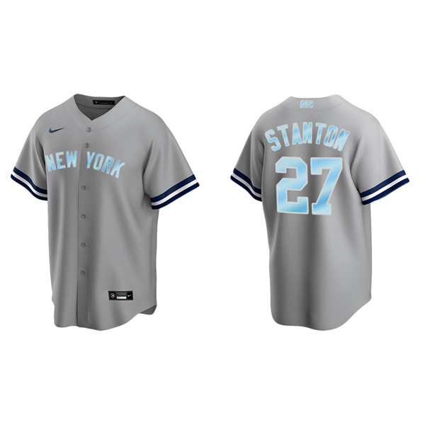 Men's Giancarlo Stanton New York Yankees Father's Day Gift Replica Jersey