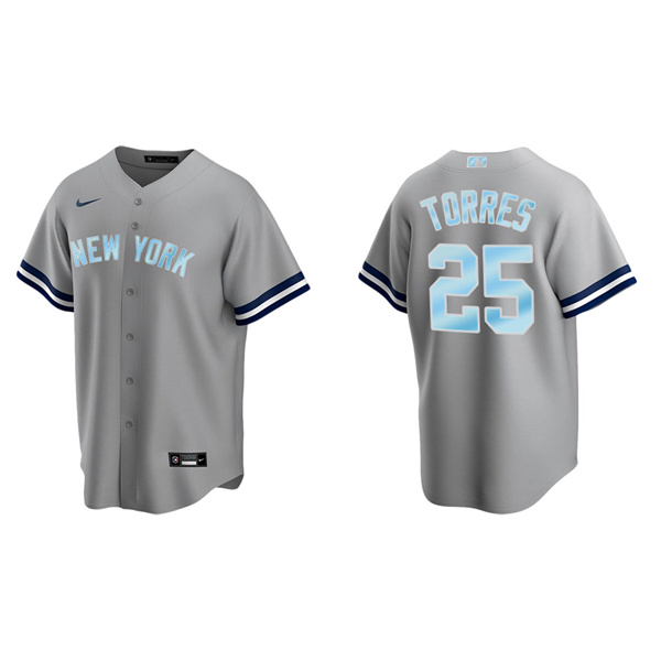 Men's Gleyber Torres New York Yankees Father's Day Gift Replica Jersey