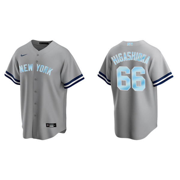 Men's Kyle Higashioka New York Yankees Father's Day Gift Replica Jersey