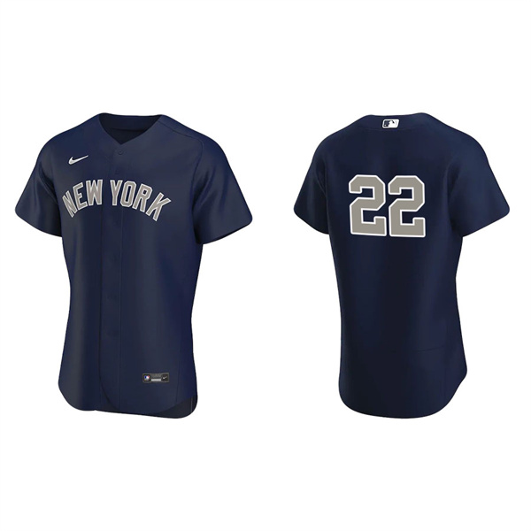 Men's New York Yankees Ender Inciarte Navy Authentic Jersey