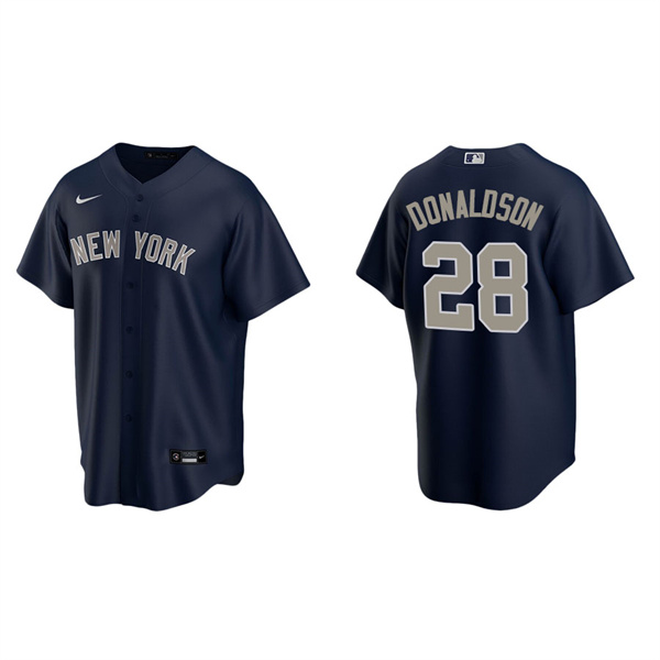 Men's New York Yankees Josh Donaldson Navy Replica Alternate Jersey