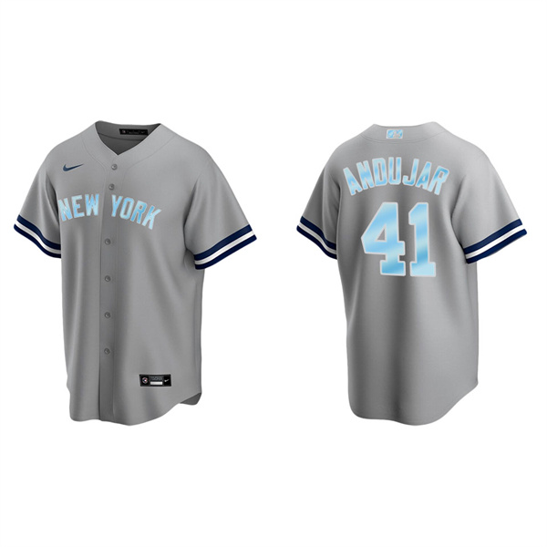 Men's Miguel Andujar New York Yankees Father's Day Gift Replica Jersey