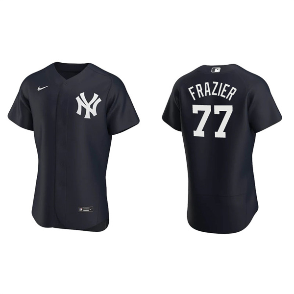 Men's New York Yankees Clint Frazier Navy Authentic Alternate Jersey