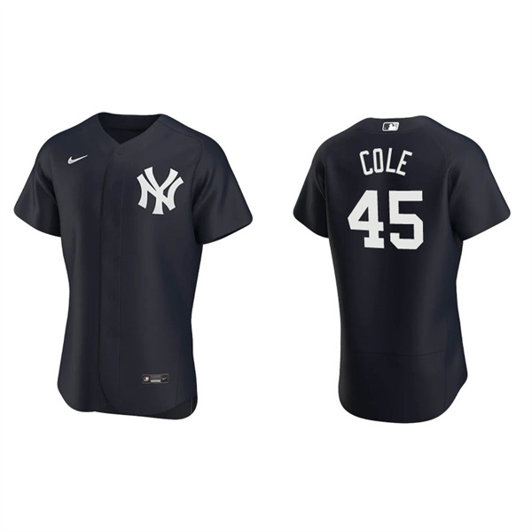Men's New York Yankees Gerrit Cole Navy Authentic Alternate Jersey
