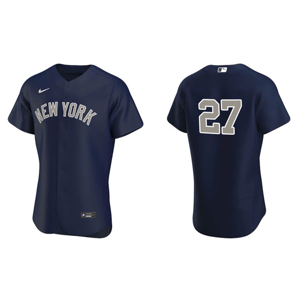 Men's New York Yankees Giancarlo Stanton Navy Authentic Jersey