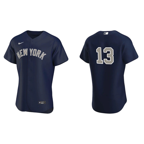 Men's New York Yankees Joey Gallo Navy Authentic Jersey