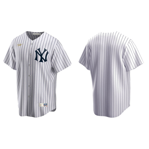 Men's New York Yankees White Cooperstown Collection Home Jersey