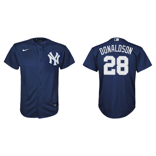 Youth New York Yankees Josh Donaldson Navy Replica Alternate Jersey