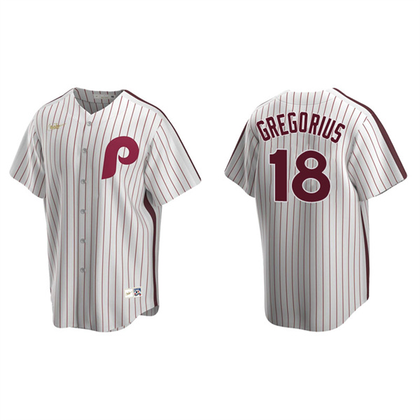 Men's Philadelphia Phillies Didi Gregorius White Cooperstown Collection Home Jersey