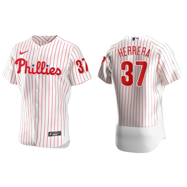 Men's Philadelphia Phillies Odubel Herrera White Authentic Home Jersey