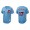 Men's Philadelphia Phillies Rhys Hoskins Light Blue Authentic Cooperstown Collection Jersey