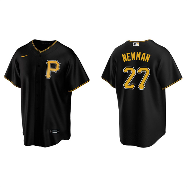 Men's Pittsburgh Pirates Kevin Newman Black Replica Alternate Jersey