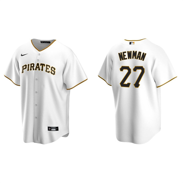Men's Pittsburgh Pirates Kevin Newman White Replica Home Jersey