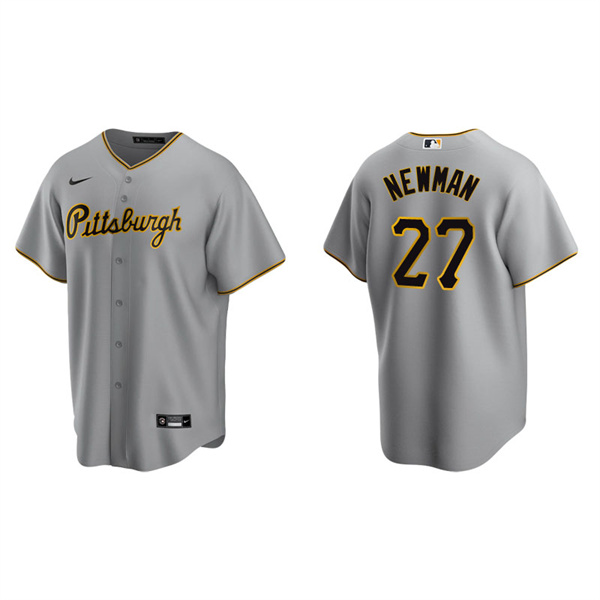 Men's Pittsburgh Pirates Kevin Newman Gray Replica Road Jersey