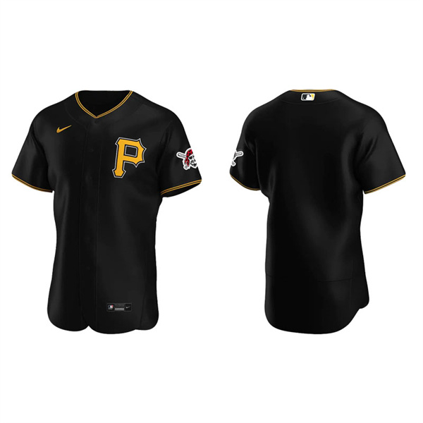 Men's Pittsburgh Pirates Black Authentic Alternate Jersey