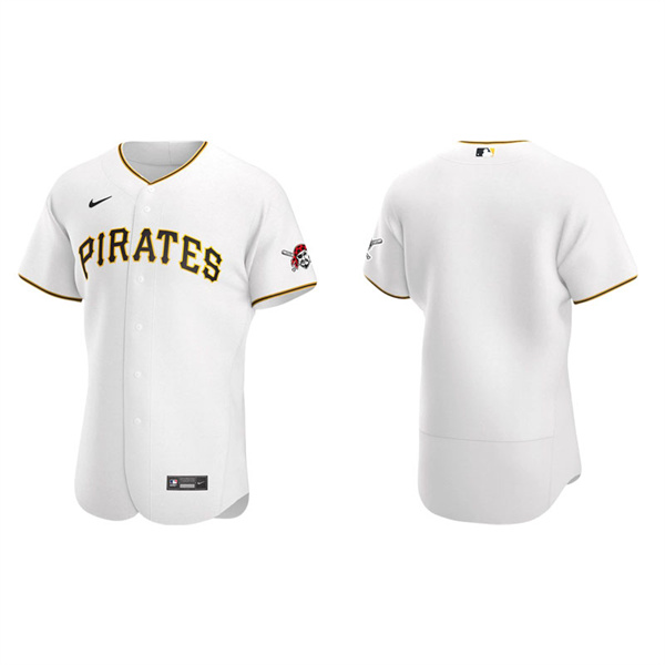 Men's Pittsburgh Pirates White Authentic Home Jersey