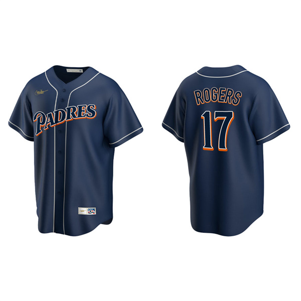 Men's San Diego Padres Taylor Rogers Navy Cooperstown Collection Jersey