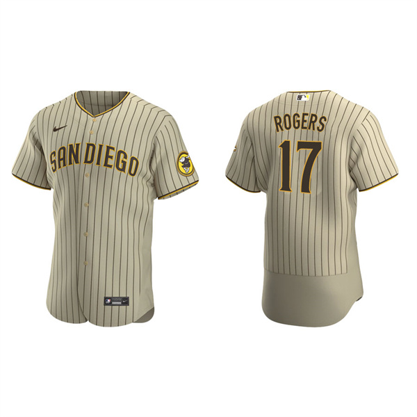 Men's San Diego Padres Taylor Rogers Tan Brown Authentic Alternate Jersey