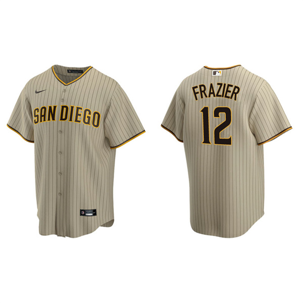 Men's San Diego Padres Adam Frazier Sand Brown Replica Alternate Jersey