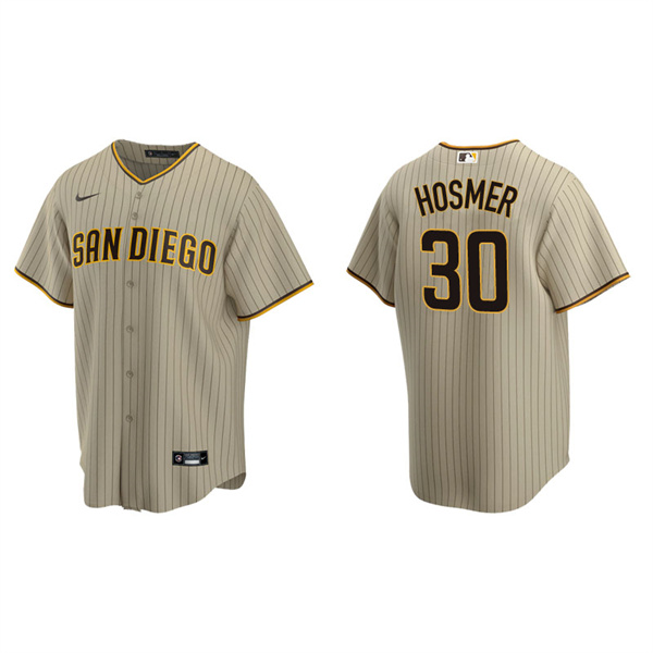 Men's San Diego Padres Eric Hosmer Sand Brown Replica Alternate Jersey